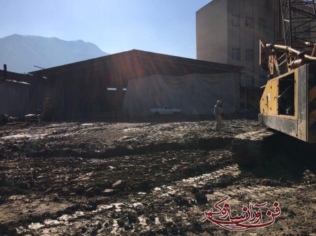 پروژه ساخت سیلوی ذخیره گندم کارخانه آرد شریف گالیکش