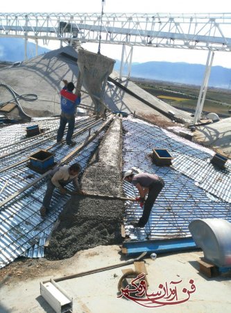پروژه ساخت سیلوی ذخیره گندم کارخانه آرد طلوع فجر